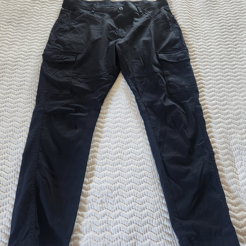 Projek Raw Black Cargo Pants Size 36x30